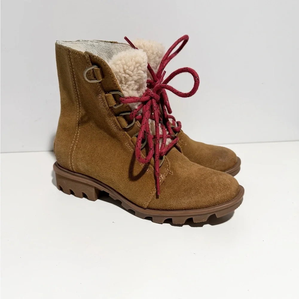 Sorel Women's‎ Phoenix Shearling Waterproof Cold Weather Mid-Heel Boots